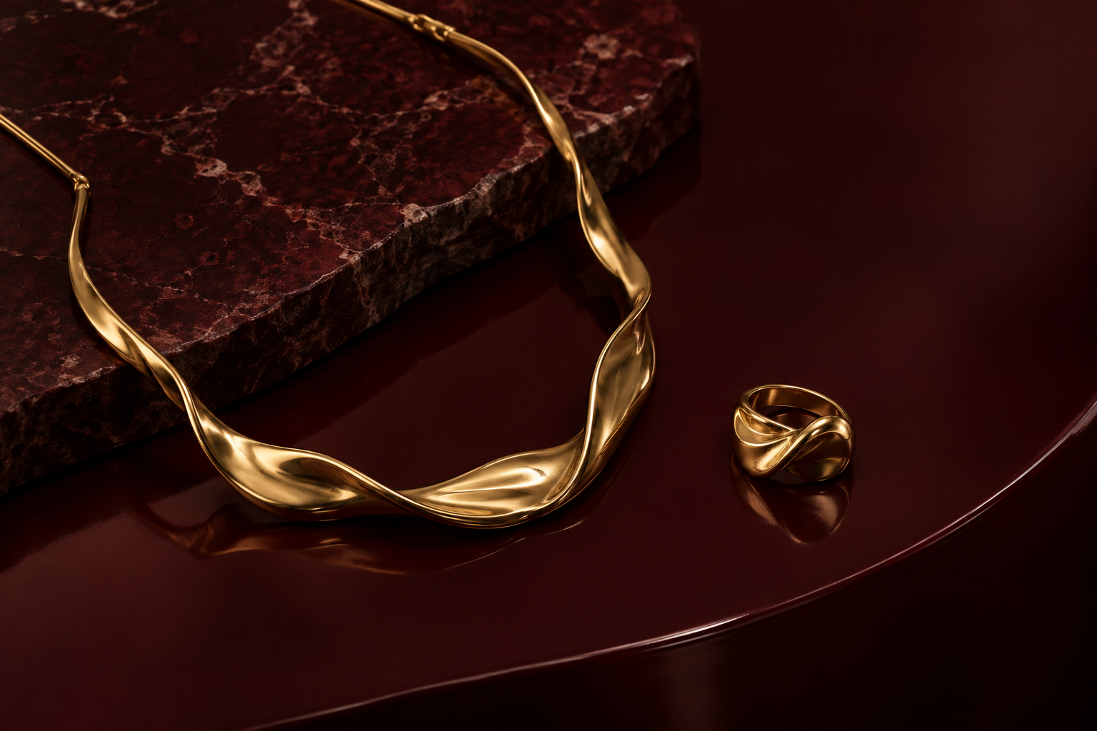 珠宝风格示意 / Illustrative jewellery styling